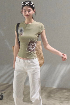 Begonia Floral T-Shirt