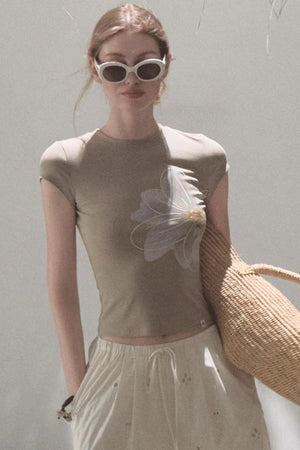 Begonia Floral T-Shirt