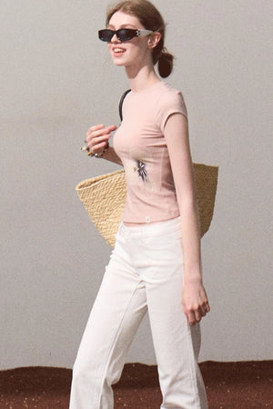 Begonia Floral T-Shirt