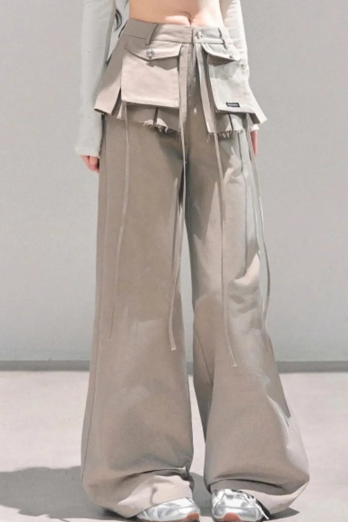 Bella Wide-Leg Workwear Pants