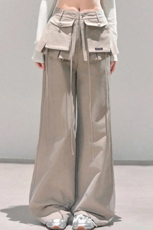 Bella Wide-Leg Workwear Pants