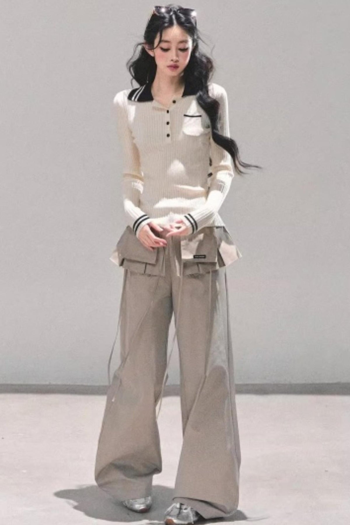 Bella Wide-Leg Workwear Pants