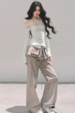 Bella Wide-Leg Workwear Pants