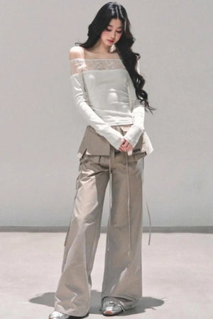Bella Wide-Leg Workwear Pants