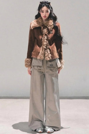 Bella Wide-Leg Workwear Pants
