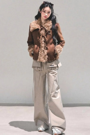 Bella Wide-Leg Workwear Pants