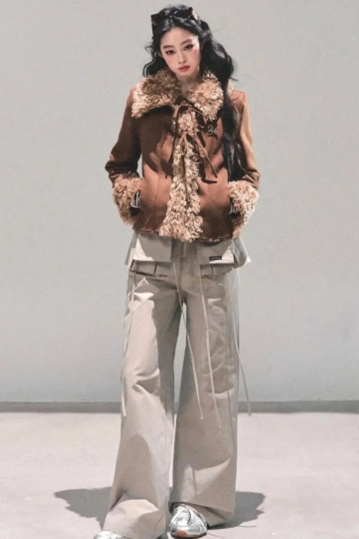 Bella Wide-Leg Workwear Pants