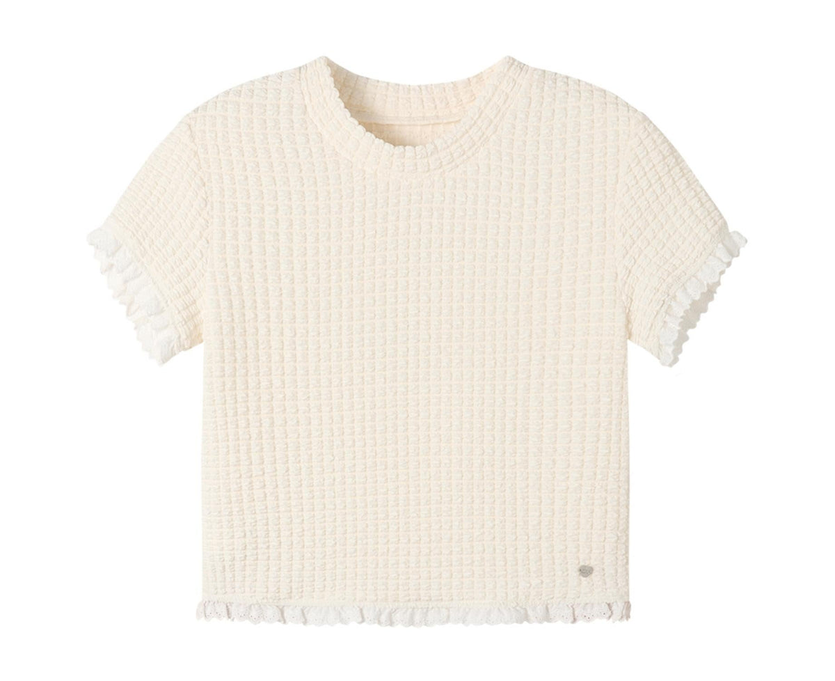 Berry Pineapple Ruffle Tee