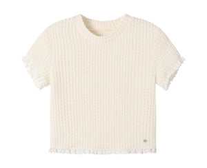 Berry Pineapple Ruffle Tee