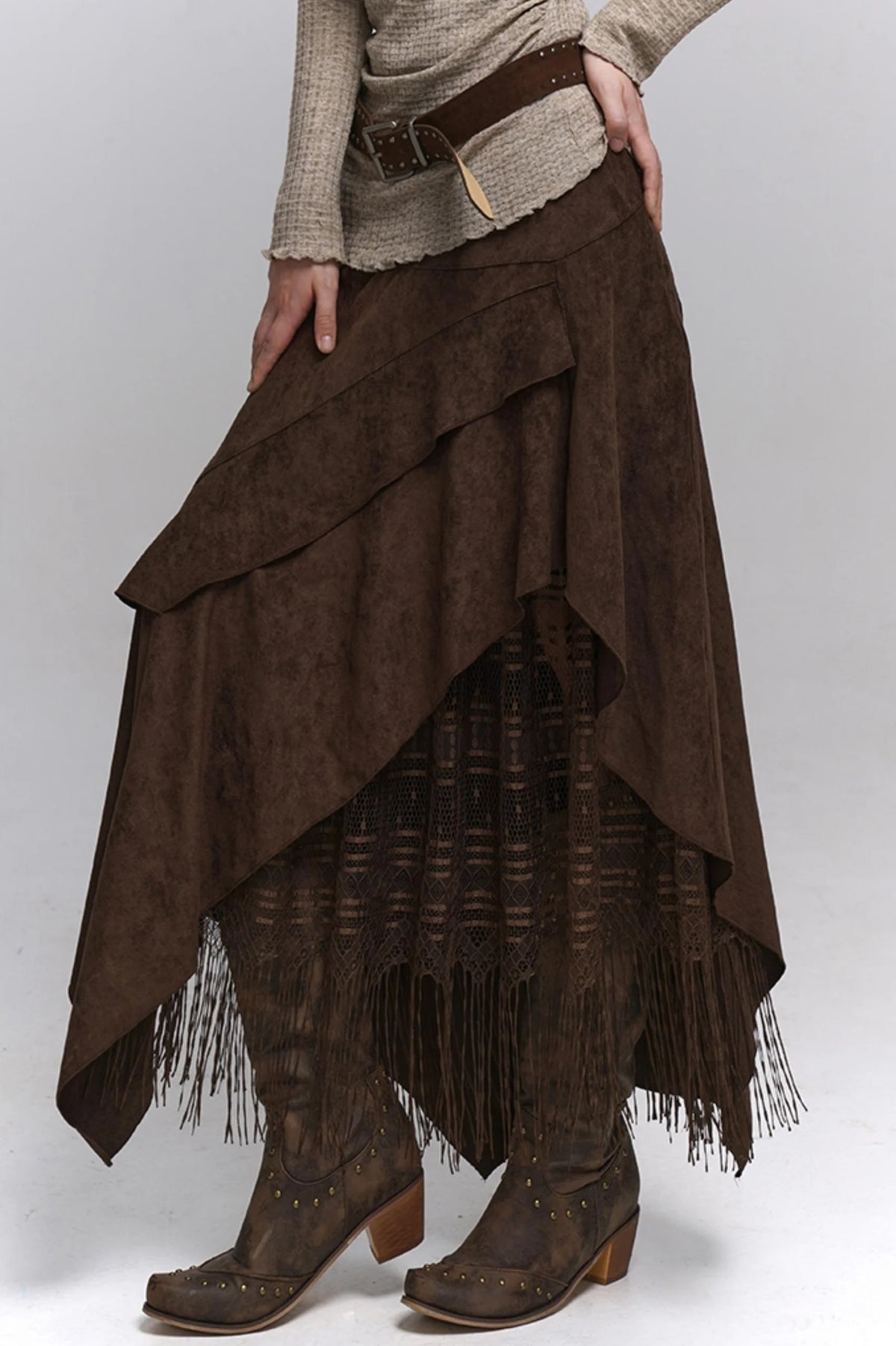 Black A-Line Skirt