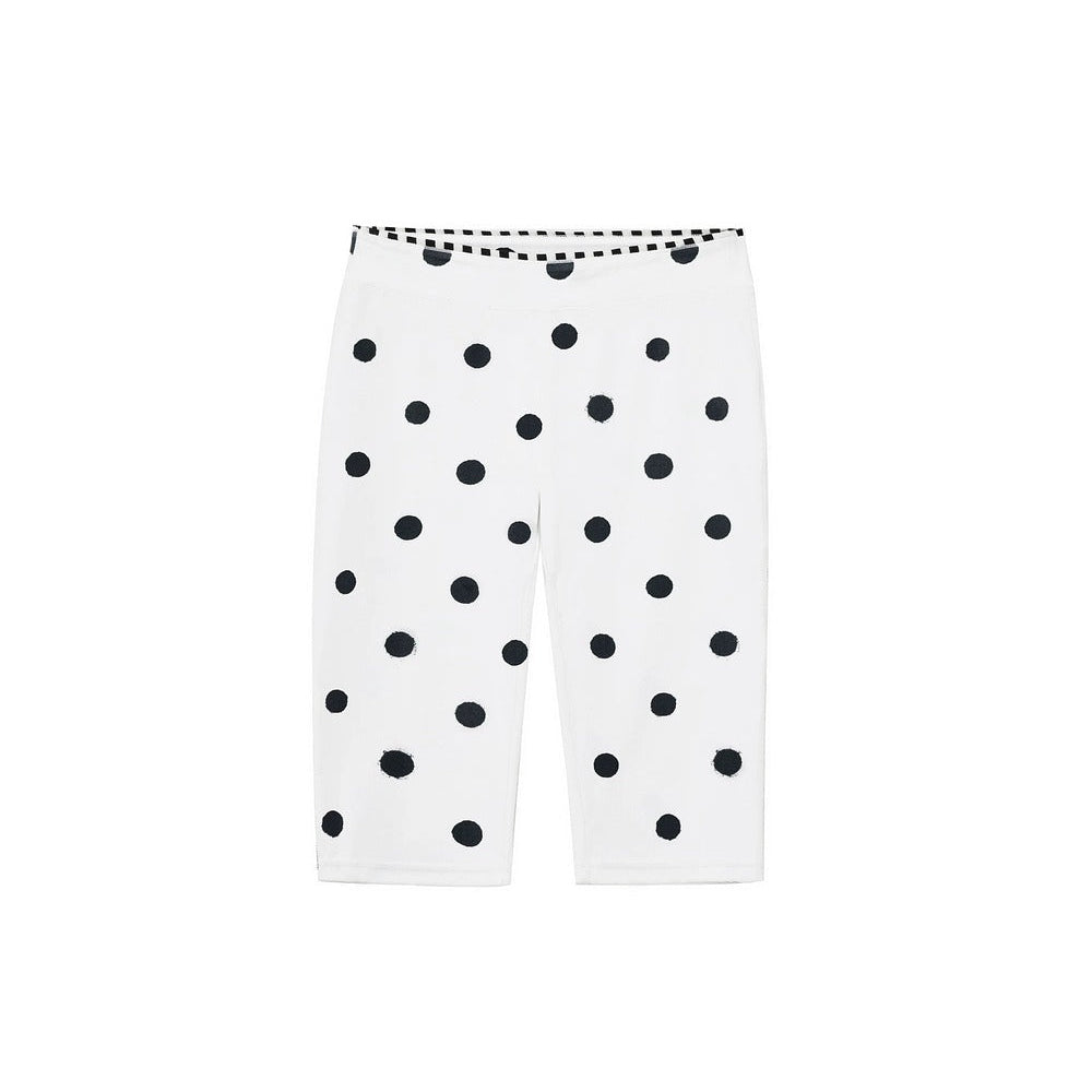Black and White Polka Dot Pants