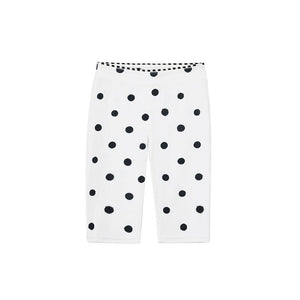 Black and White Polka Dot Pants