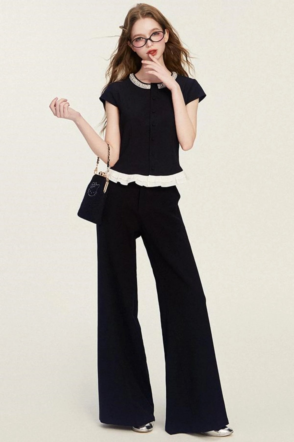 Black Collar Niche Shirt