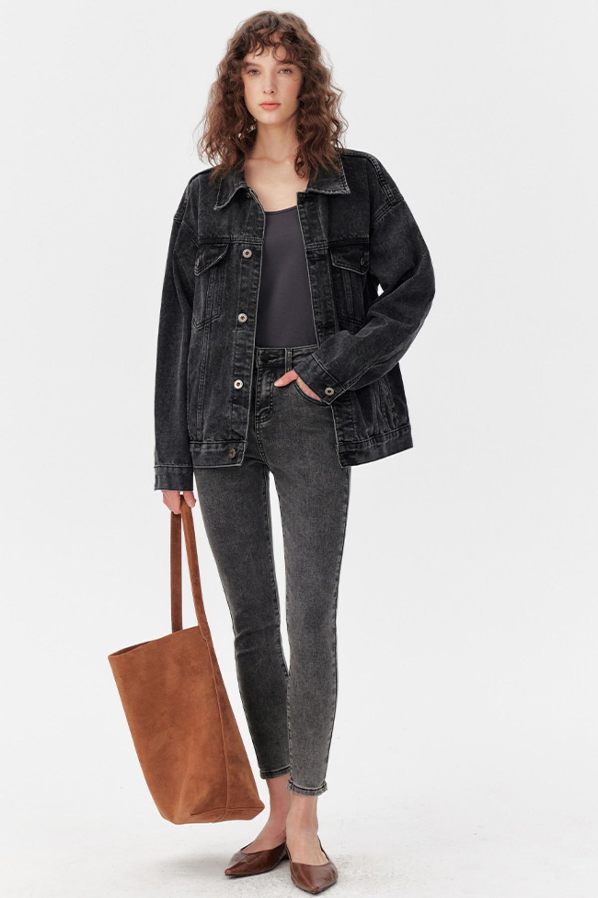 Black Denim Jacket