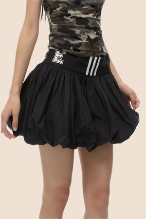 Black Fluffy Skirt