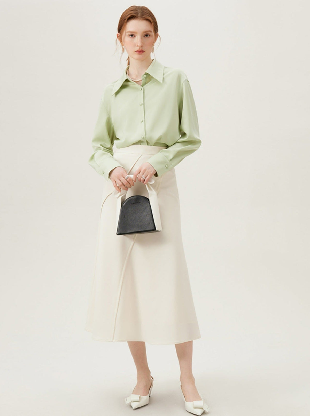 Black High Waist Skirt