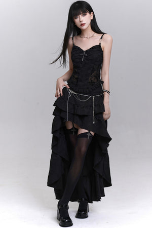 Black Midnight Spice Skirt
