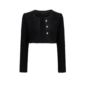 Black Moonlight Wool Coat Set-Up