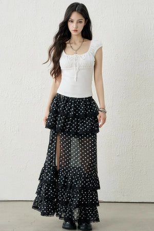 Black Retro Polka Dot Set-Up