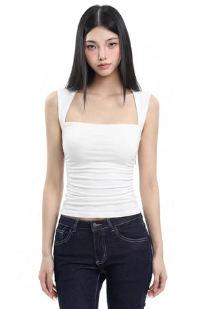 Black Strapless Tube Top