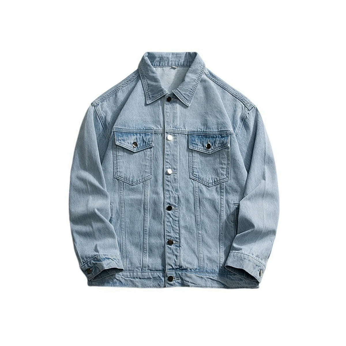 Black Wide Denim Jacket