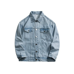 Black Wide Denim Jacket