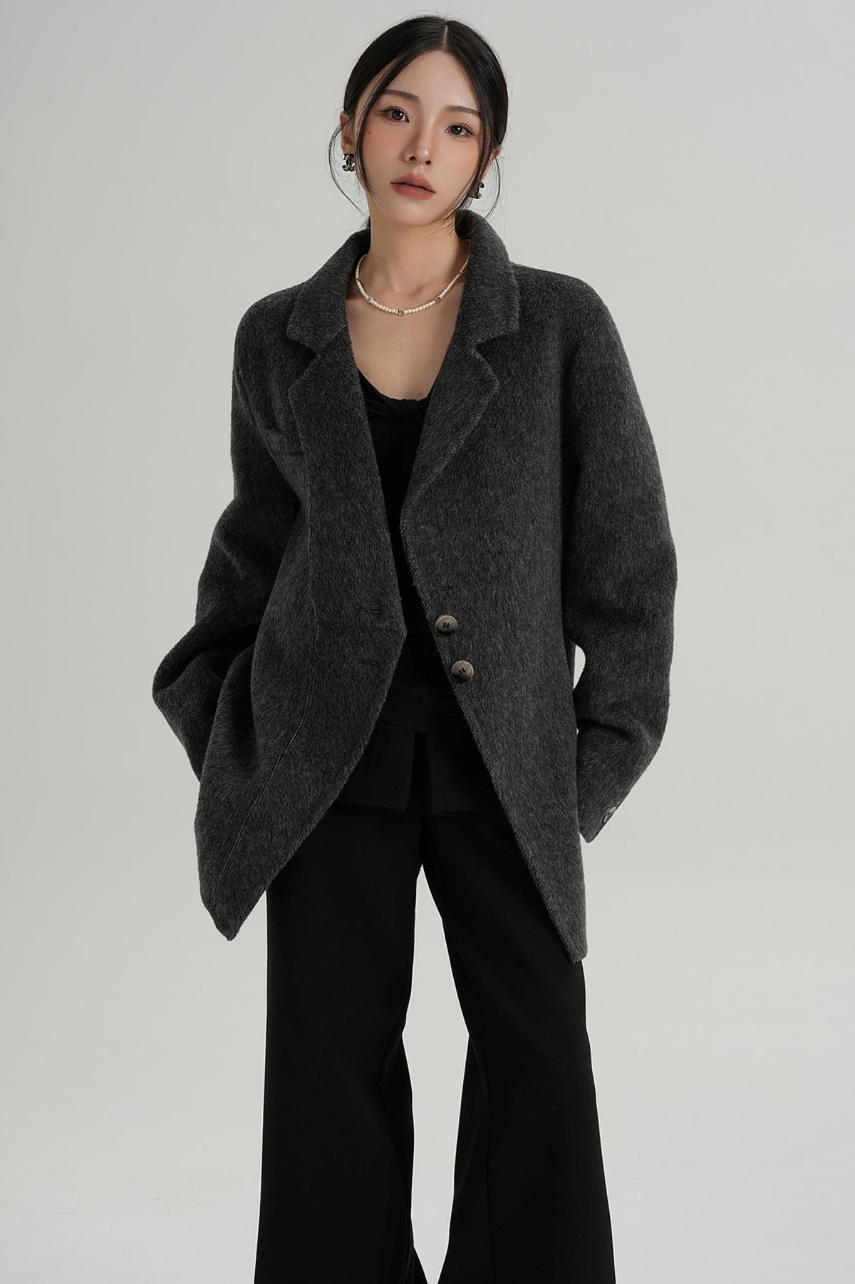 Black Woolen Jacket