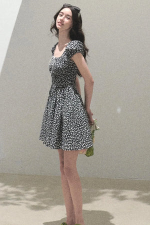 Blissful Tomato Leaf Dress