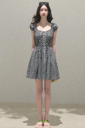 Blissful Tomato Leaf Dress