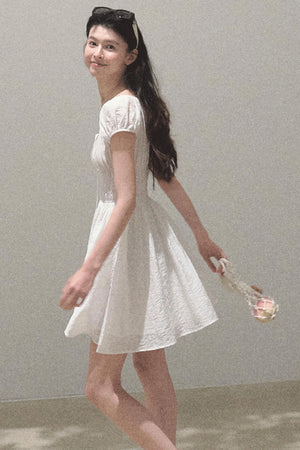 Blissful Tomato Leaf Dress