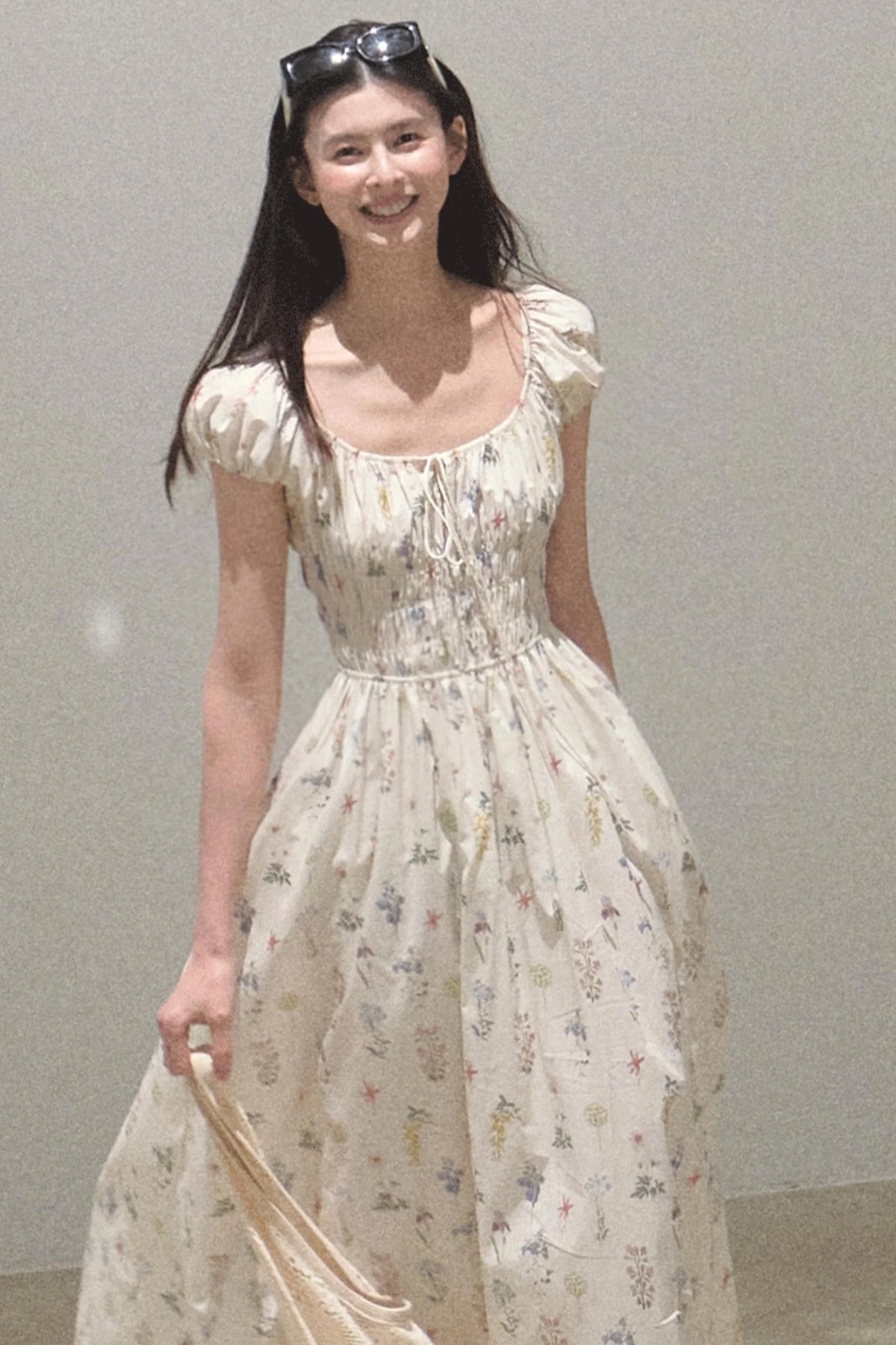 Blissful Tomato Leaf Dress