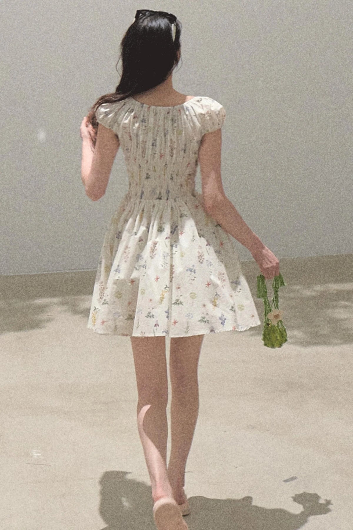 Blissful Tomato Leaf Dress