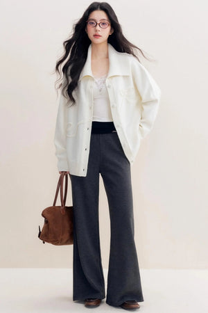 Blokette Loose Knit Trousers