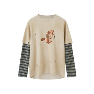Blooming Soon Spliced Top