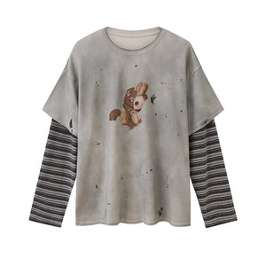 Blooming Soon Spliced Top