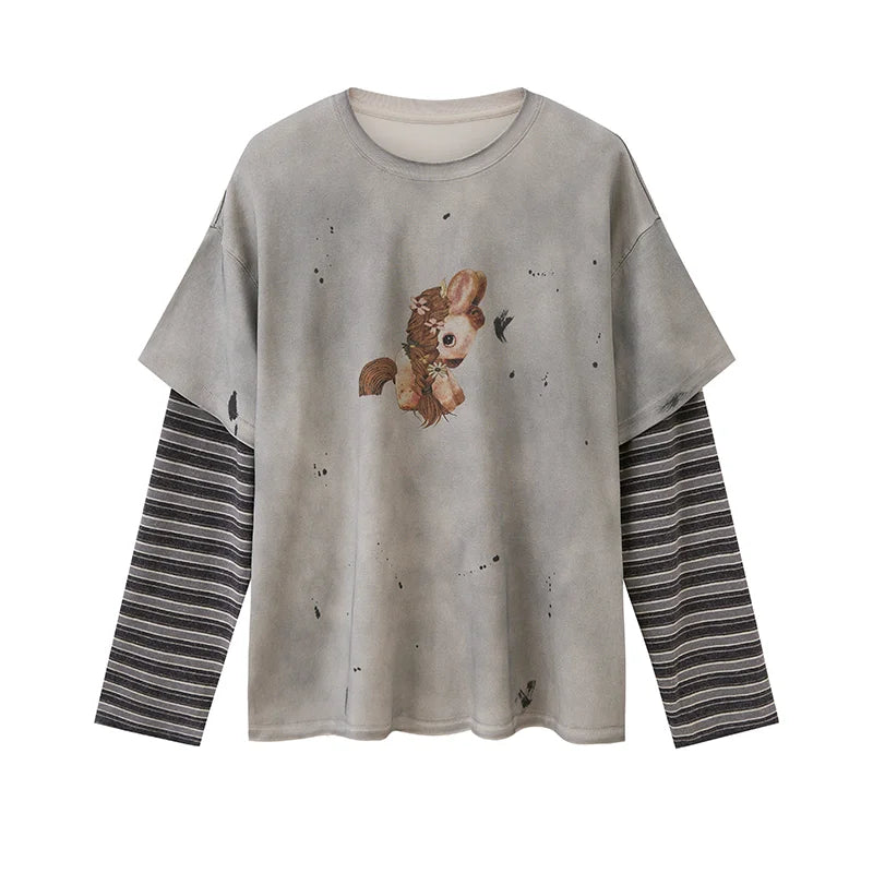 Blooming Soon Spliced Top