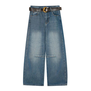 Blue Fleece-Lined Scimitar Pants