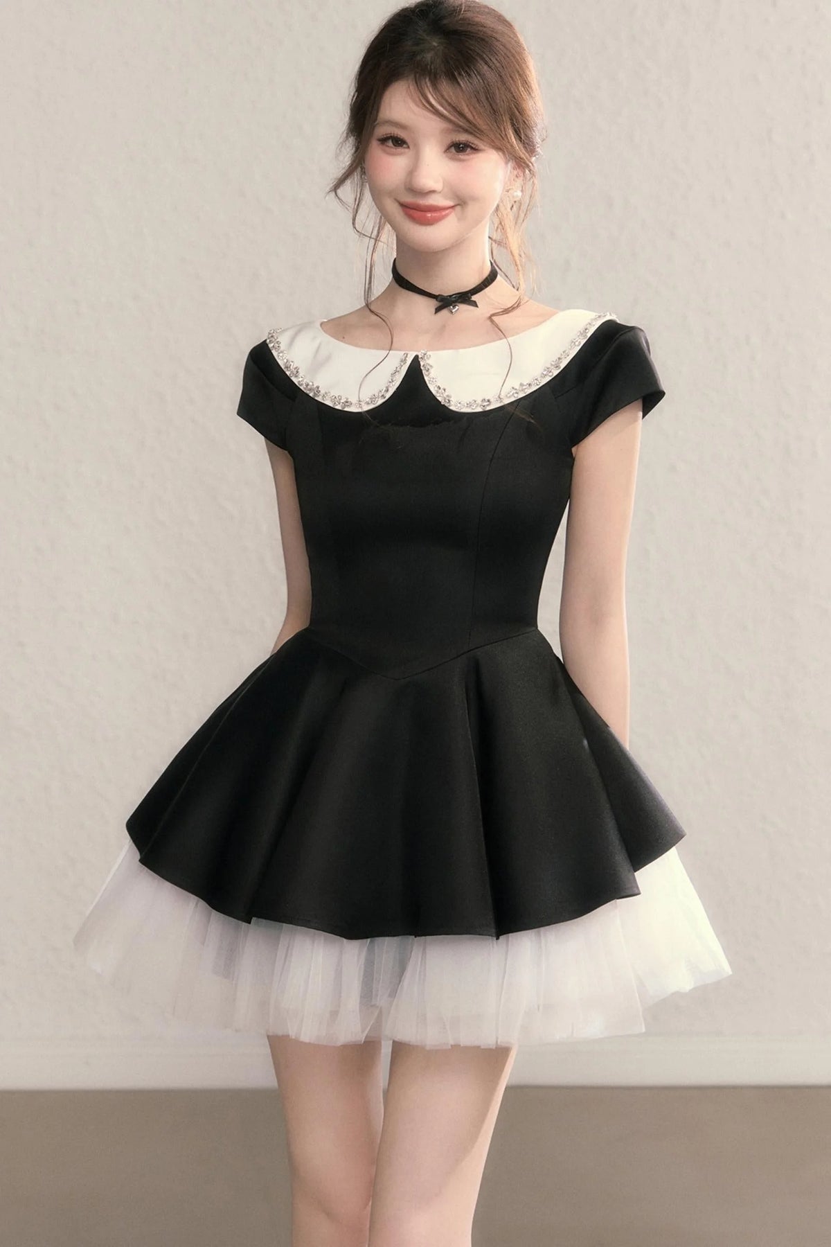 Blue Madeleine A-Line Princess Dress