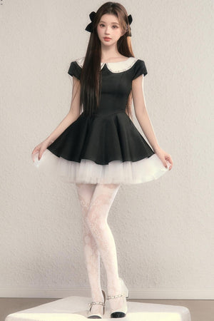 Blue Madeleine A-Line Princess Dress