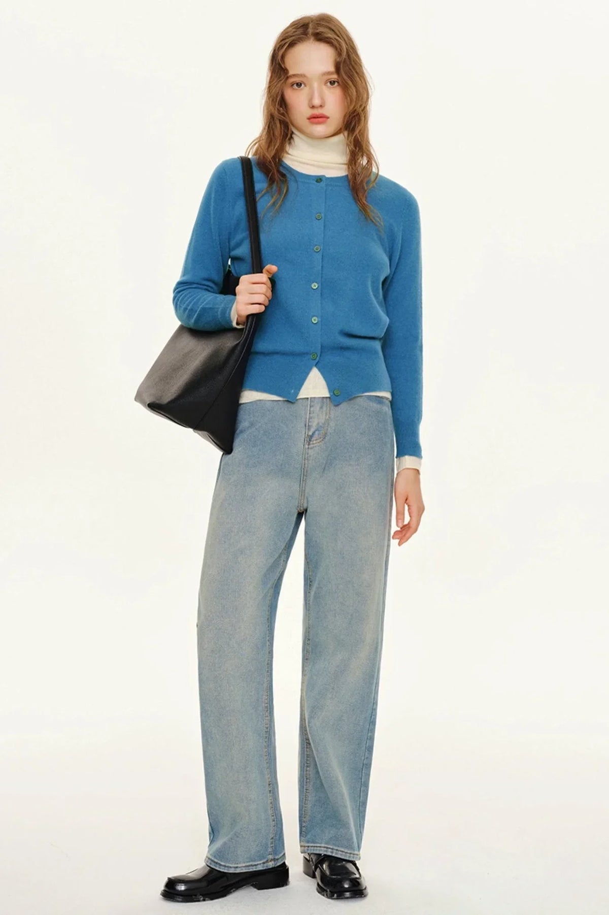Blue Vintage Straight Jeans
