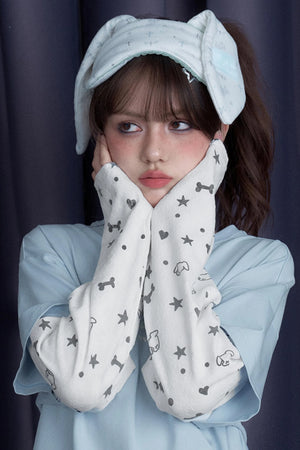 Blue & White Splice T-Shirt