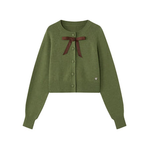 Blueberry Matcha Roll Cardigan