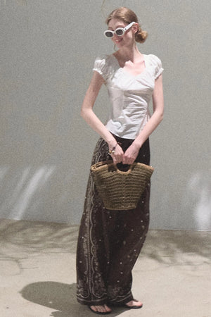 Bohemian Breeze Linen Pants