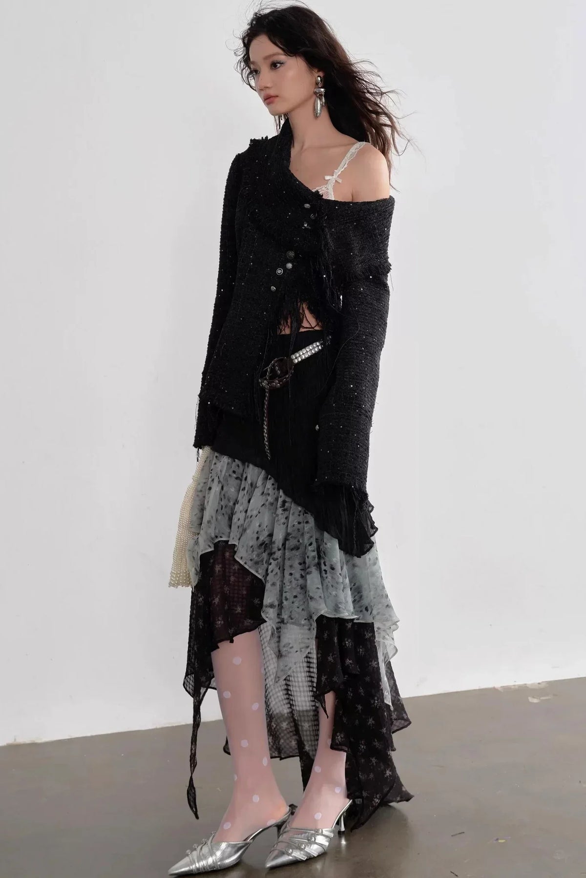 Bohemian Distressed Fringe Jacket