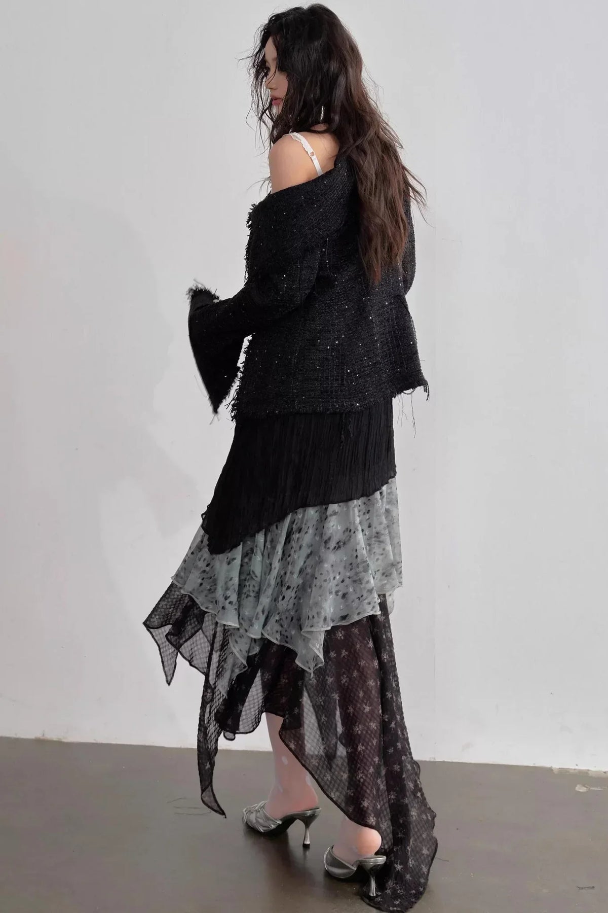 Bohemian Distressed Fringe Jacket