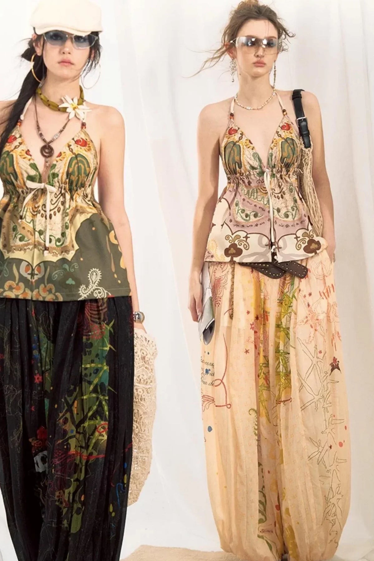 Bohemian Printed Halter Top