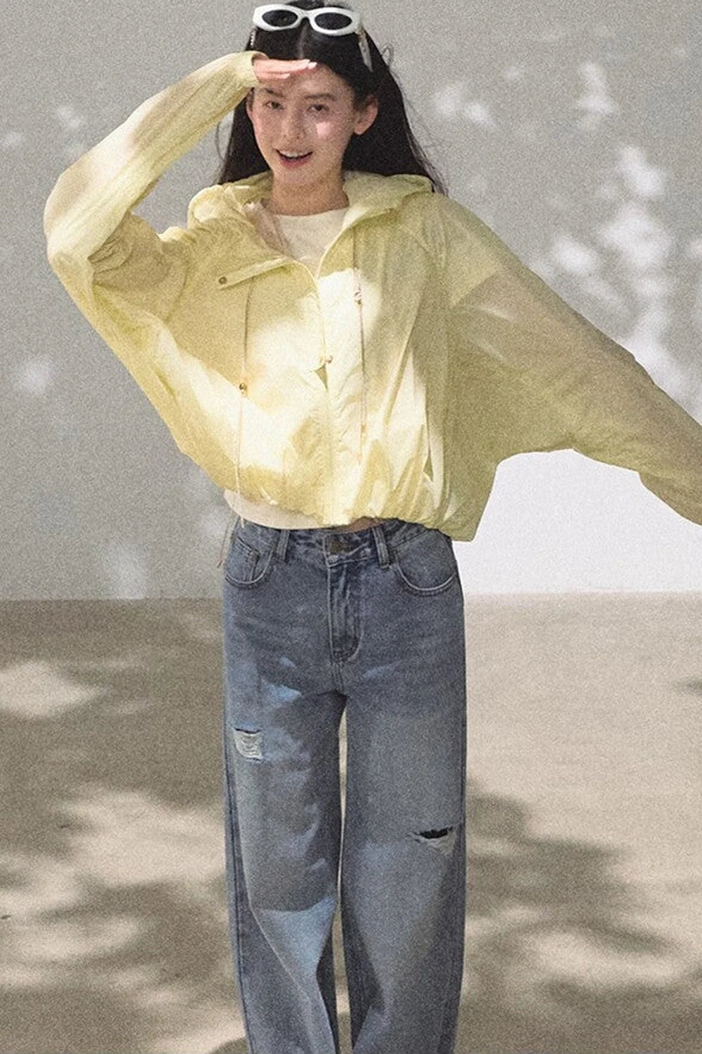 Bohemian Summer Ripped Jeans