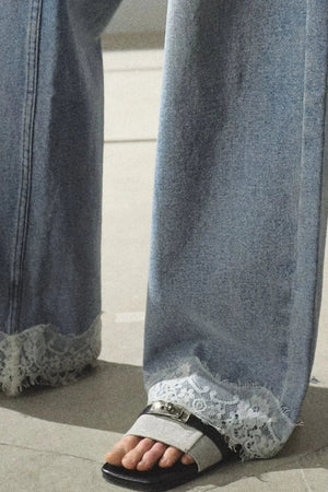Bohemian Summer Ripped Jeans