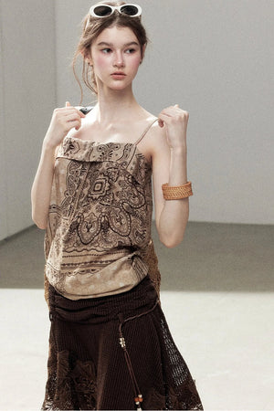 Bohemian Sunset Camisole Top
