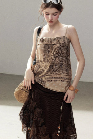 Bohemian Sunset Camisole Top